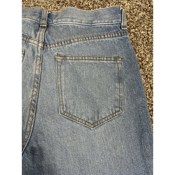 BCBGeneration Womens Jeans 24 Wide Leg Crop Distressed 100% Cotton‎ - Picture 15 of 15